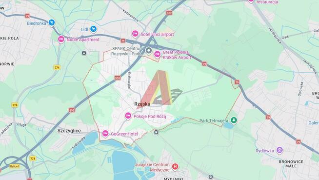 Dom Rząska gm. Zabierzów, Półkole