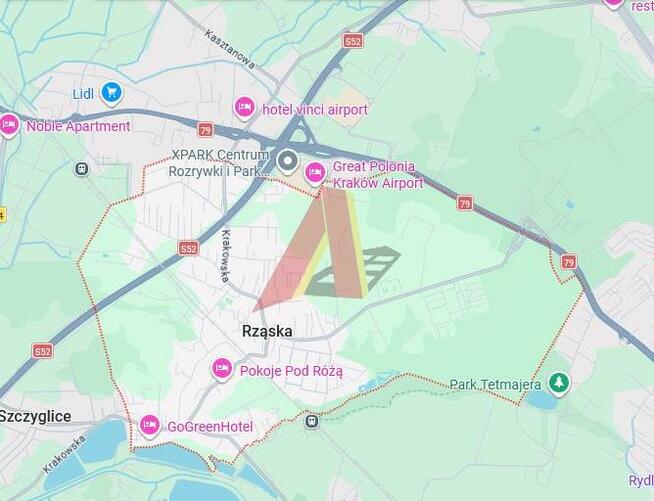 Dom Rząska gm. Zabierzów, Półkole