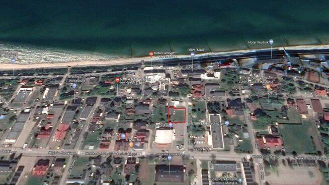 Działka usługowa Ustronie Morskie