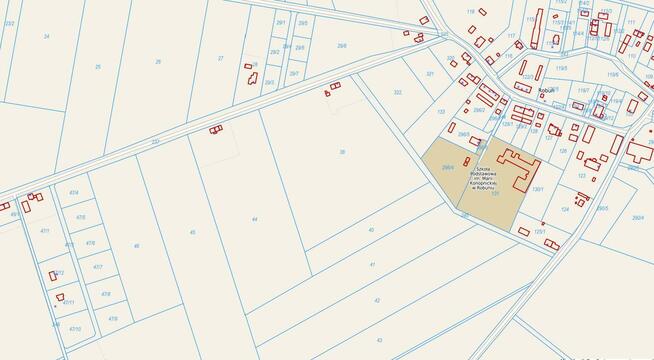 Działka budowlana Robuń gm. Gościno