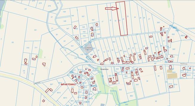 Działka rolna Stramnica gm. Kołobrzeg