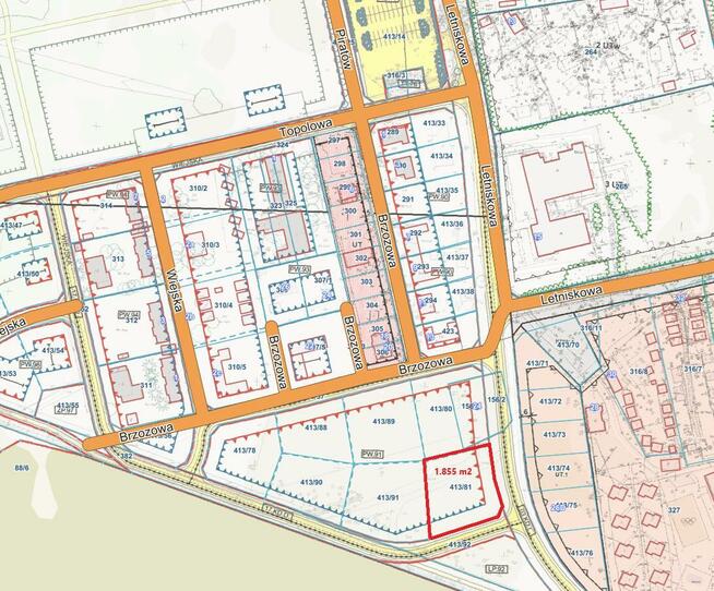 Działka budowlana Mrzeżyno gm. Trzebiatów