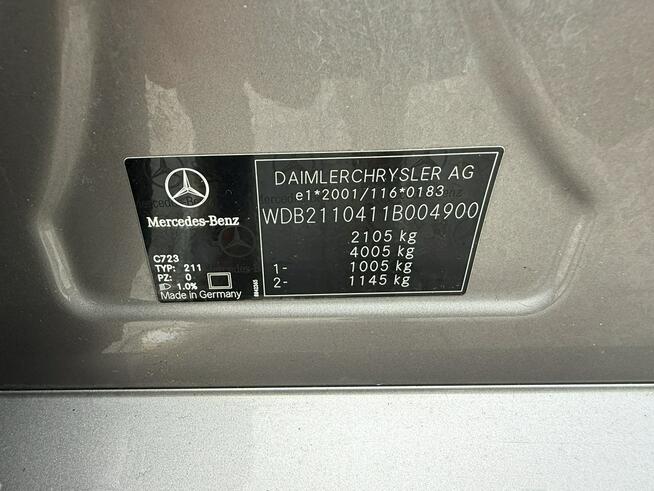 Mercedes E 200 Bardzo zadbana - 100% oryginalny przebieg