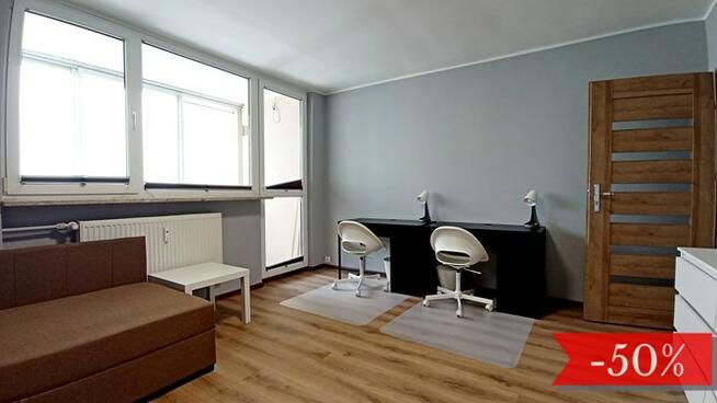 Pokój z balkonem, 17,2 m² – ul. Remiszewska 20