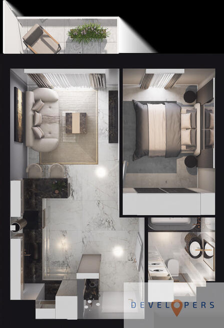 Nowe komfortowe 2 pokoje 39 m2 I Blisko Centrum