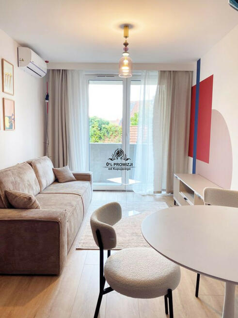 Piękne mieszkanie NOWE, balkon/ogrzewnie miejskie/Maślice/pod klucz z AGD