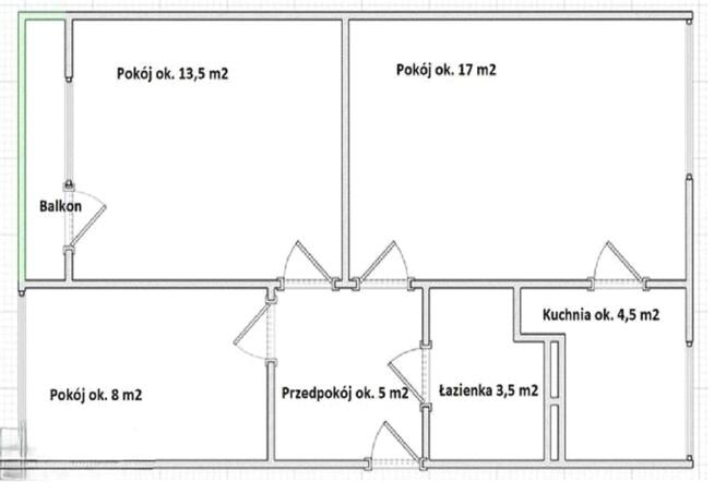 Sprzedam 3 pokojowe mieszkanie ul. Broniewskiego
