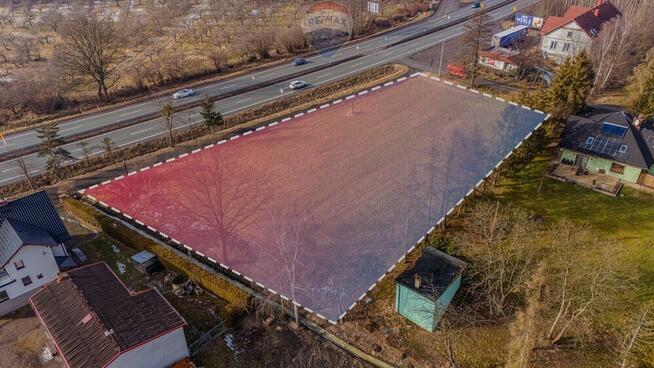 Teren inwestycyjny przy DK 81 Wisła – Katowice