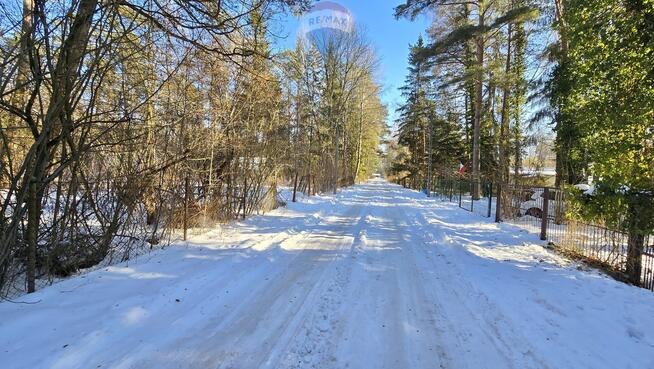 Działka zabudowana – Zalesie Górne- Kwiat Paproci