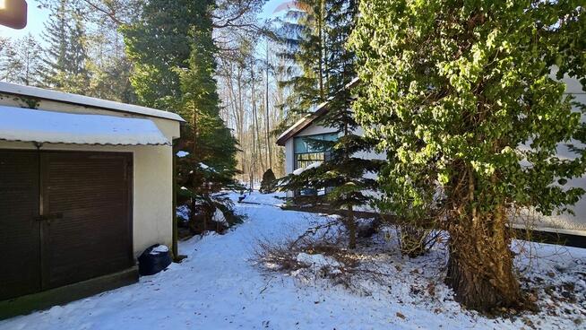 Działka zabudowana – Zalesie Górne- Kwiat Paproci