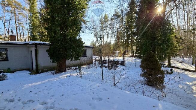 Działka zabudowana – Zalesie Górne- Kwiat Paproci