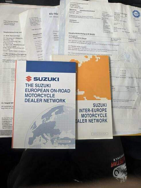 Suzuki Gladius 650 R 2011 MAŁY PRZEBIEG Transport Największy Wybór W PL