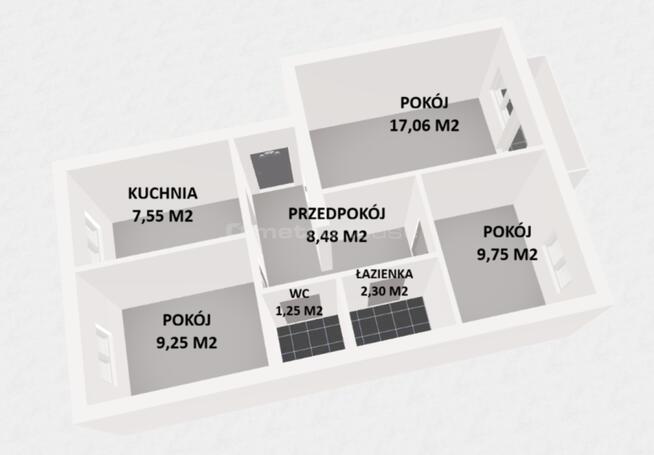 Sprzedam 3pokojowe mieszkanie do własnej aranżacji