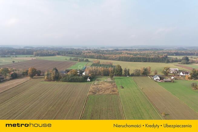 Działka budowlana w sąsiedztwie lasów