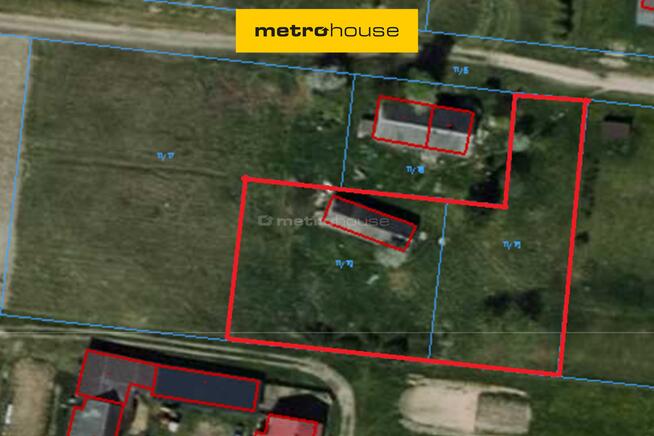 Działka z warunkami zabudowy + budynek gosp.