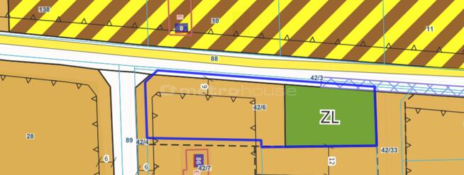 Działka budowlana, Las, Stanisławów Nowy, 2286 m2