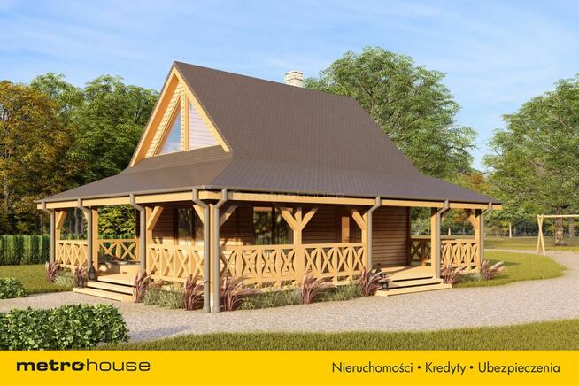 DREWNIANY DOM W JERZYSKACH Z BALIĄ 80M