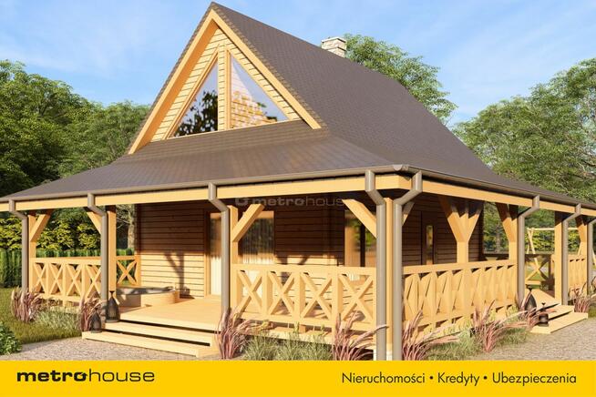 DREWNIANY DOM W JERZYSKACH Z BALIĄ 80M