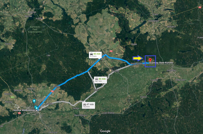 TANIA Dz. bud., Łęgowo, woj. Lubuskie, 34128zł