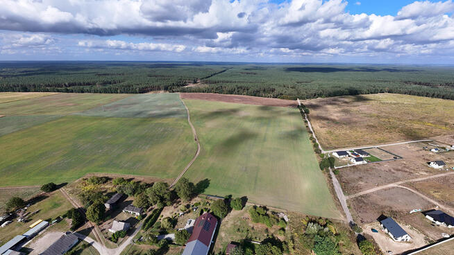 Janczewo, OBOK LAS i JEZIORO. Duże działki budowl.