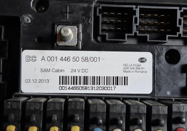 Skrzynka Tablica Modul Plyta bezpiecznikow A0014464858