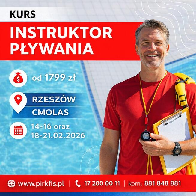 Kurs instruktor rekreacji ruchowej - specjalność pływanie