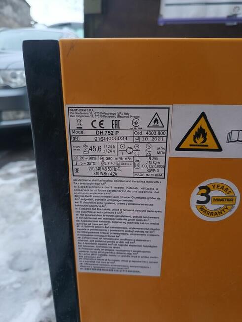 Osuszacz budowlany Master