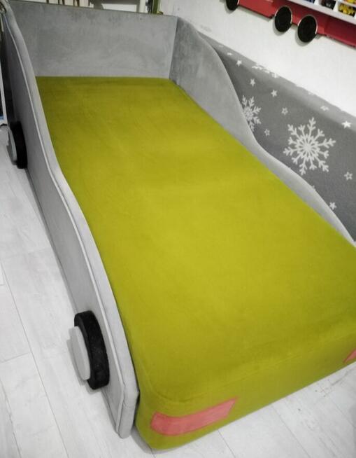 Łóżko Auto tapicerowane 180x80 lampy Philips gratis