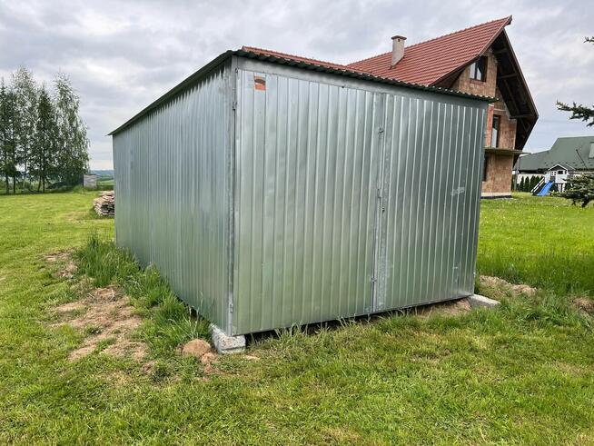 Garaz Blaszany 3x5 Na Budowe