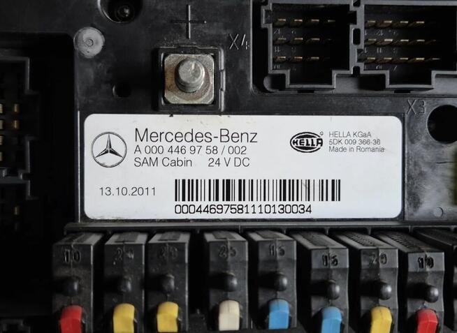 Skrzynka Tablica Modul Plyta bezpiecznikow A0004469658