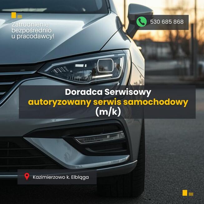 Doradca Serwisowy w serwisie samochodowym (m/k),