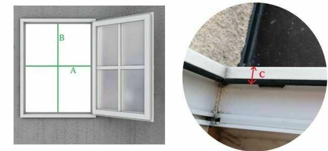 Moskitiery na wymiar profil biały siatka czarna - shop17 eu