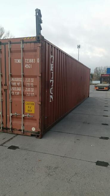 Kontener morski, magazynowy 12 metrowy / 40 HC