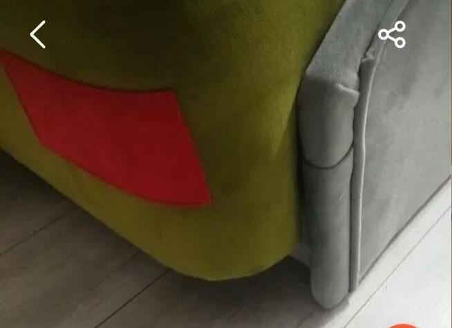 Łóżko Auto tapicerowane 180x80 lampy Philips gratis