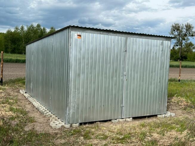 Garaz Blaszany 3x5 Na Budowe