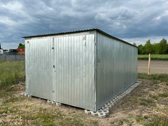 Garaz Blaszany 3x5 Na Budowe