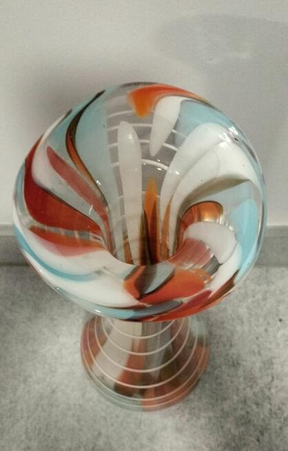 Wazon ręcznie formowany Ząbkowice lata 70