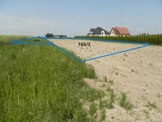 działka budowlana 1000m2 w Łęcznej, osiedle Kol. Trębaczów