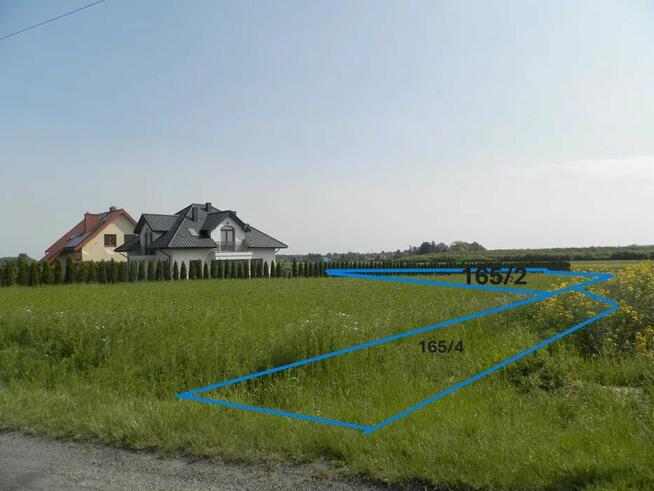 działka budowlana 1000m2 w Łęcznej, osiedle Kol. Trębaczów