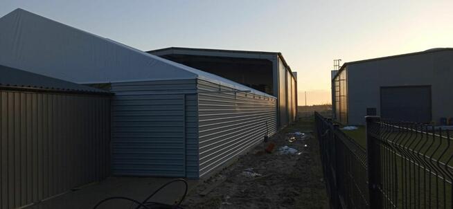 Hala Namiotowa Magazynowa – Konstrukcja Stalowa, Garaże