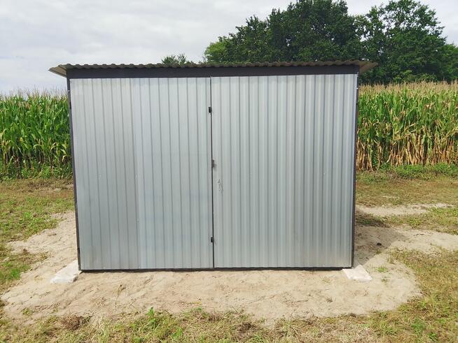 Garaz Blaszany 3x5 Na Budowe