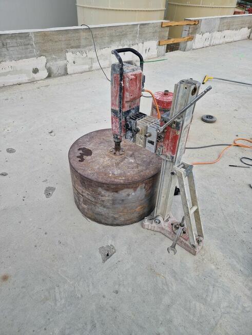 Odwierty w betonie technika diamentową