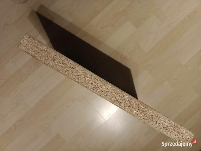 Blat laminowany 46 cm x 46 cm x 4 cm | deseń szarego drewna