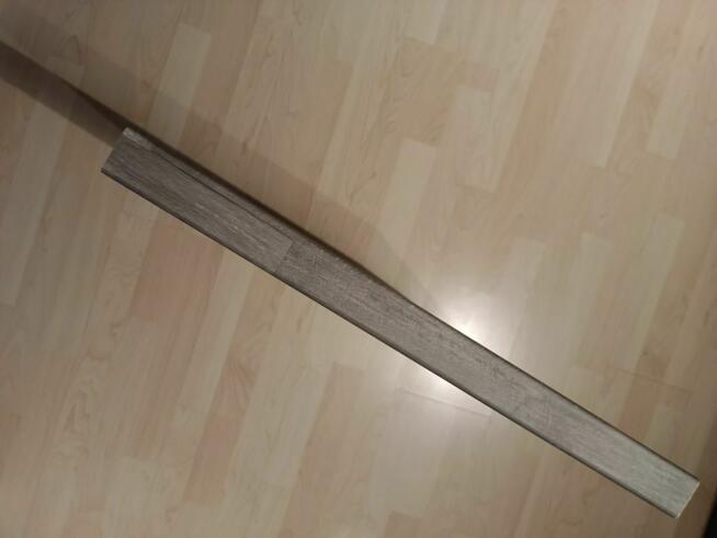 Blat laminowany 51,5 cm x 60 cm x 4 cm|deseń szarego drewna