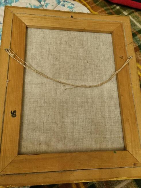 Obraz olejny chłopiec