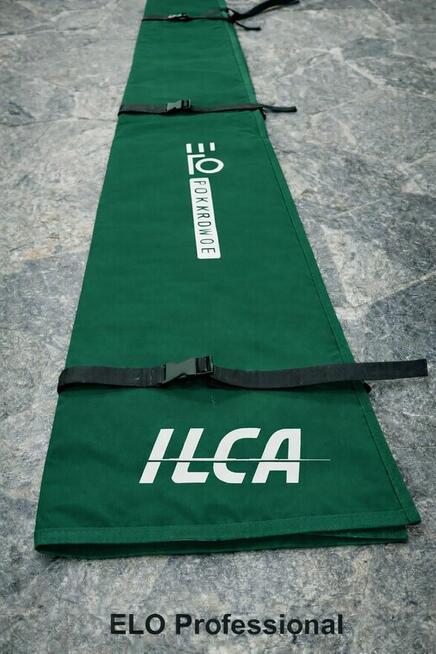 Pokrowiec na omasztowanie do łódki ILCA Laser. ELO Pokrowce