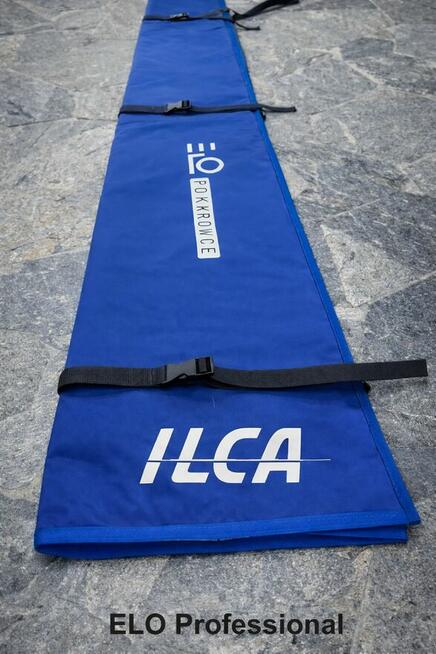 Pokrowiec na omasztowanie do łódki ILCA Laser. ELO Pokrowce
