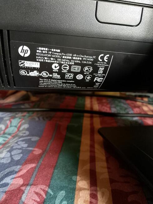 HP Compaq Pro 6300 All-in-One - I3
