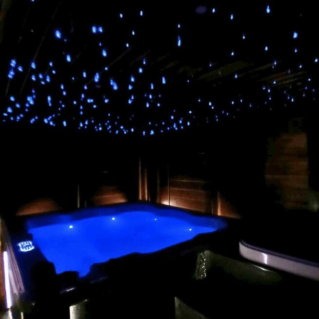 Domek SPA 2,4x10 m Sauna + Jacuzzi + Prysznic + WC