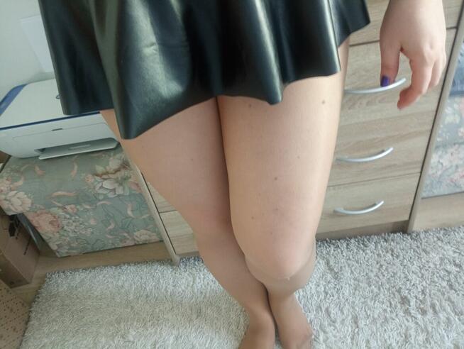 Spódnica lateksowa mikro, XL